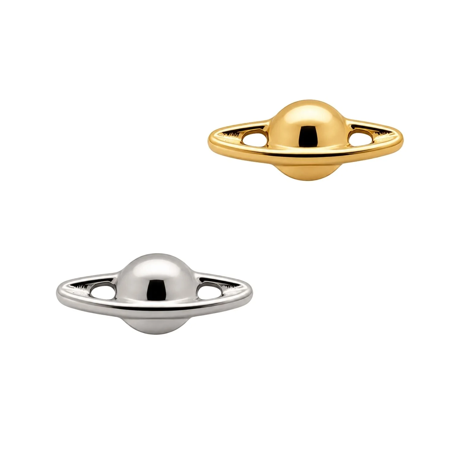 Threadless Earring Tops